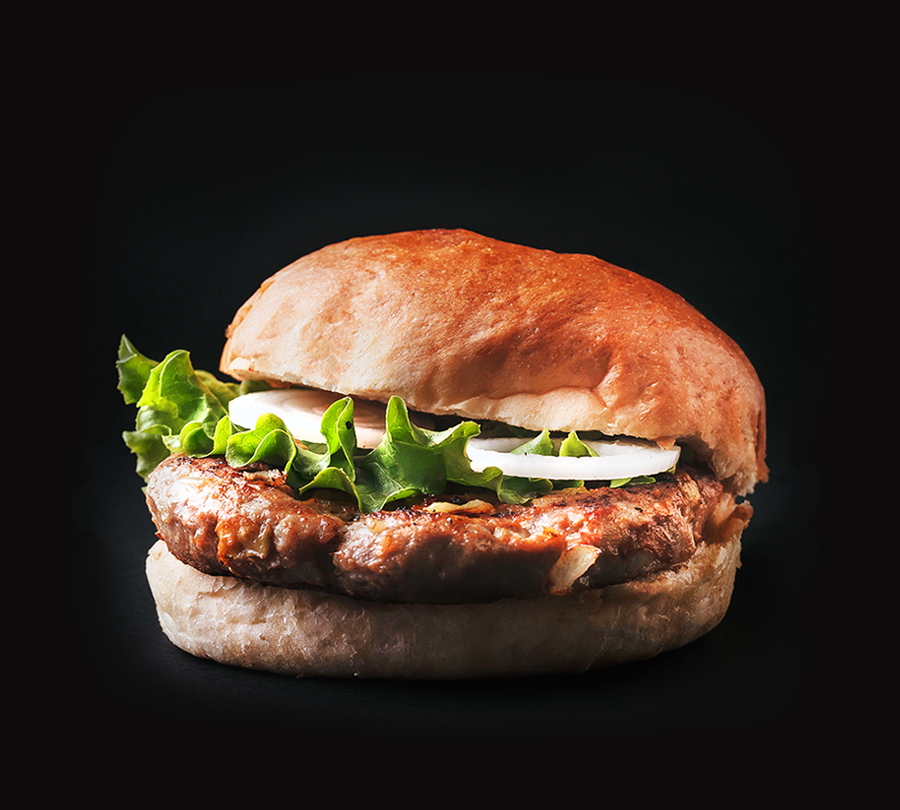 Gourmet burger - Chicken and Piglet
